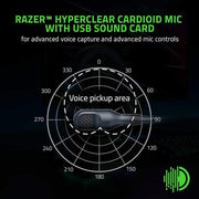 Razer BlackShark V2 Gaming Headset: THX 7.1 Spatial Surround Sound - 50mm Drivers - Detachable Mic - PC, PS4, PS5, Switch, Xbox One, Xbox Series X & S, Mobile - 3.5 mm Audio Jack & USB DAC