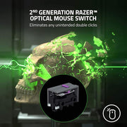 Razer DeathAdder v2 Pro Wireless Gaming Mouse: 20K DPI Optical Sensor - 3X Faster Than Mechanical Optical Switch - Chroma RGB Lighting - 8 Programmable Buttons