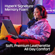 HyperX Cloud III – Wired Gaming Headset, PC, PS5, Xbox Series X|S, Angled 53mm Drivers, DTS Spatial Audio, Memory Foam, Durable Frame, Ultra-Clear 10mm Mic, USB-C, USB-A, 3.5mm