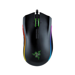 Razer Mamba Elite Wired Gaming Mouse: 16,000 DPI Optical Sensor - Chroma RGB Lighting - 9 Programmable Buttons - Mechanical Switches