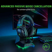 Razer BlackShark V2 Gaming Headset: THX 7.1 Spatial Surround Sound - 50mm Drivers - Detachable Mic - PC, PS4, PS5, Switch, Xbox One, Xbox Series X & S, Mobile - 3.5 mm Audio Jack & USB DAC