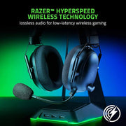 Razer BlackShark V2 Pro Wireless Gaming Headset: THX 7.1 Spatial Surround Sound - 50mm Drivers - Detachable Mic - for PC, PS5, PS4, Switch