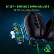 Razer BlackShark V2 X Gaming Headset: 7.1 Surround Sound - 50mm Drivers - Memory Foam Cushion - For PC, PS4, PS5, Switch - 3.5mm Audio Jack
